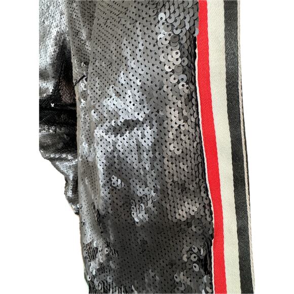 NWT Lucy Paris Black Sequin Jacket - Picture 7 of 7